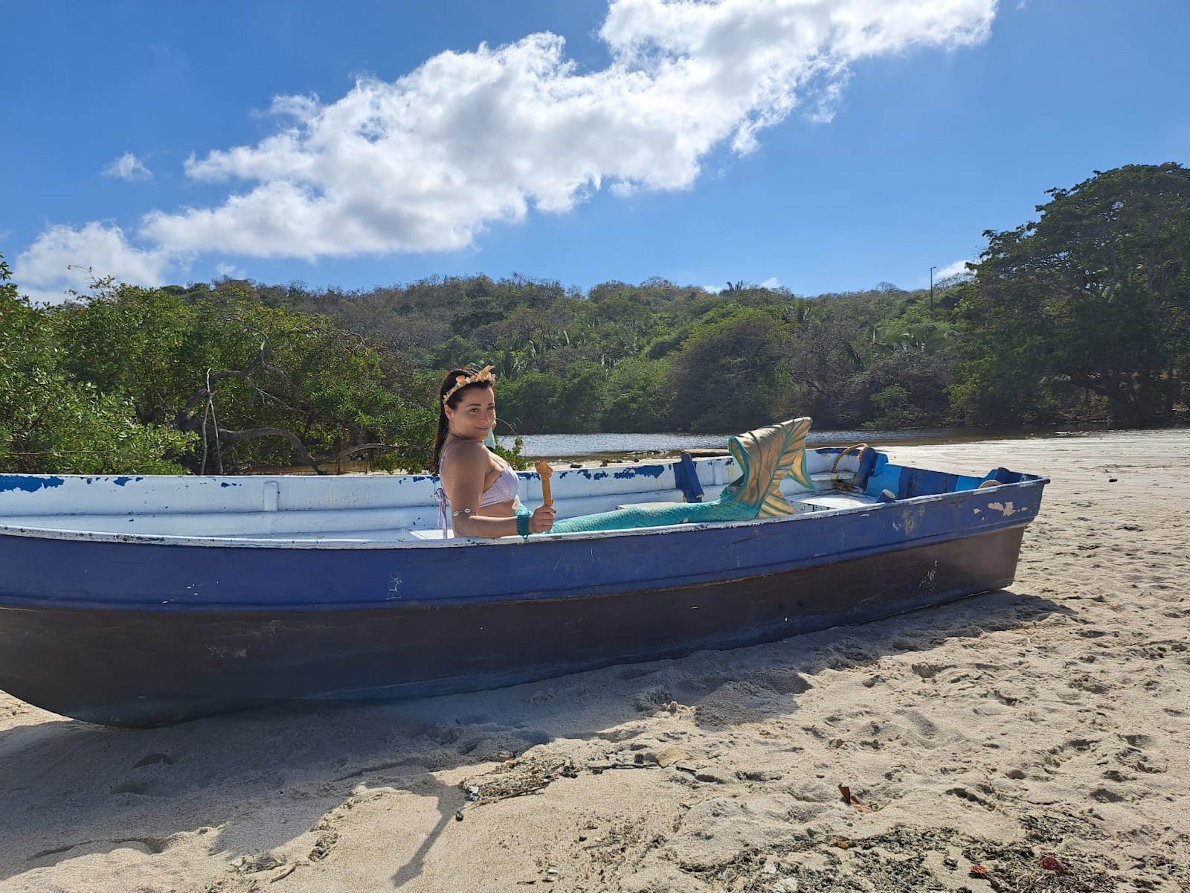 Sirena en Sayulita