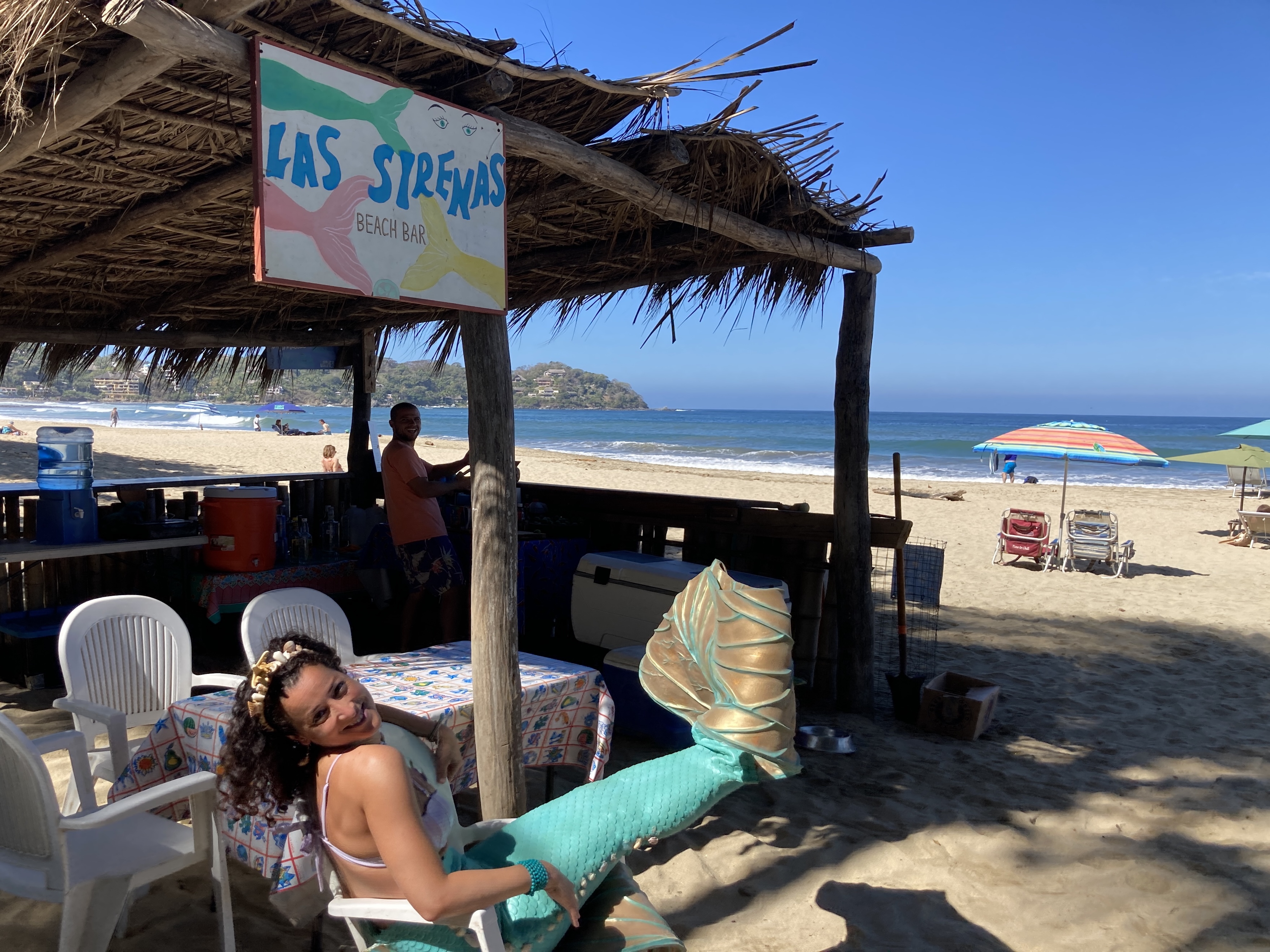 Sirena en Sayulita